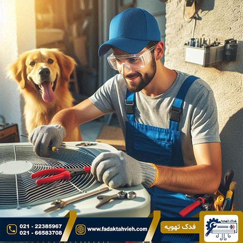 تعمیر کولر گازی بکو