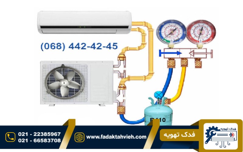 تعمیر کولر گازی در سعادت آباد