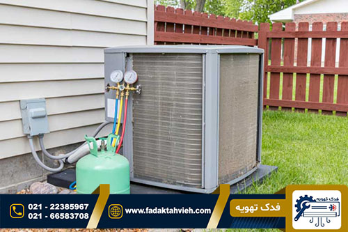 شارژ گاز کولر گازی امرسان